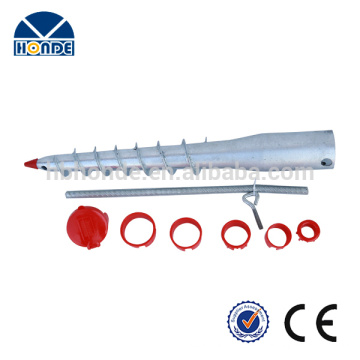 Widely Use Top Quality Q235 Steel Ground Screw